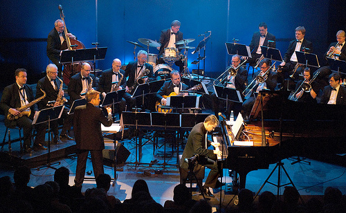 The Great Helsinki Swing Big Band solisti pianisti Janne Maarala
