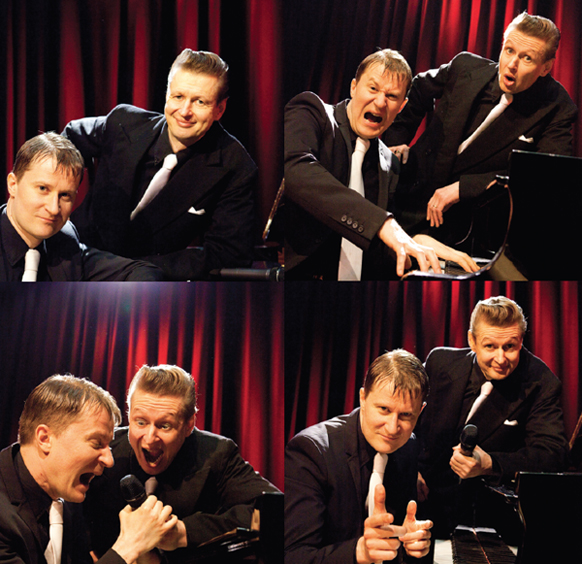 Pianisti Janne Maarala Trio Featuring Juki Valipakka Swinging Standards Booklet Cover